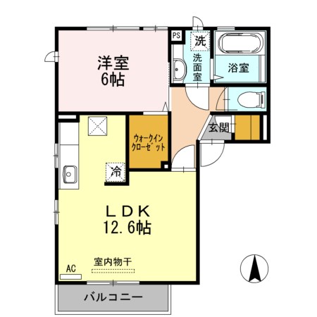 リュエル伊倉 間取り