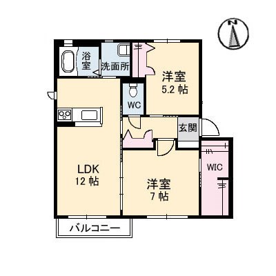 シャーメゾンクラビス 間取り